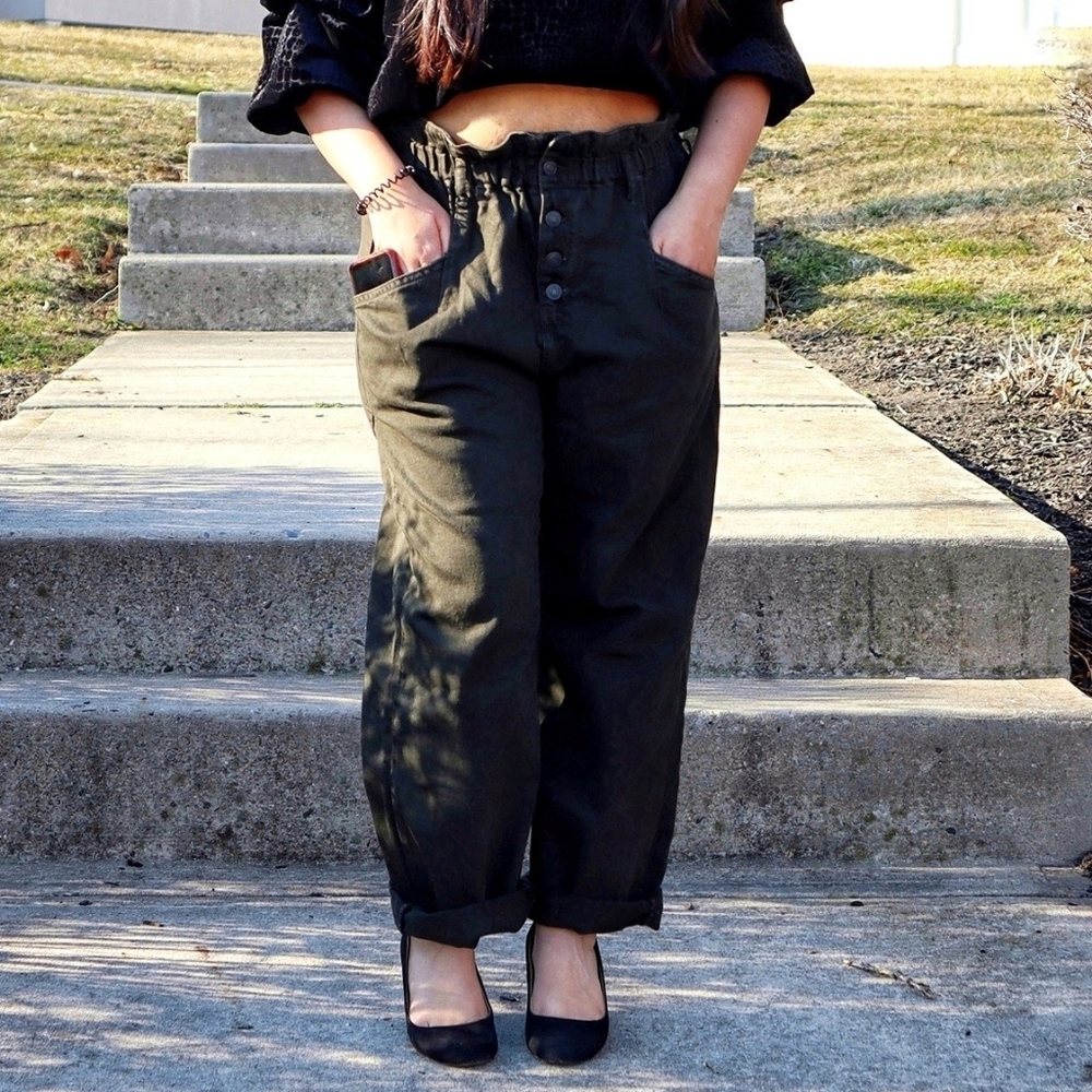 Mango Paper Bag Jeans